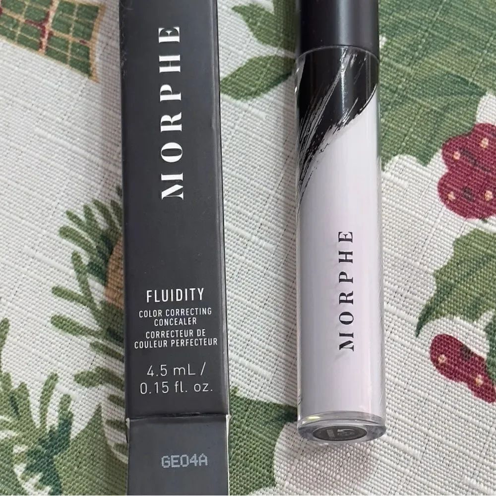 MORPHE FLUIDITY LAVENDER Color Correcting Concealer NIB - Picture 6 of 14